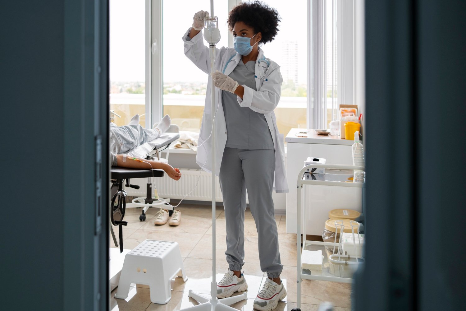 Équipement de protection individuelle en milieu hospitalier