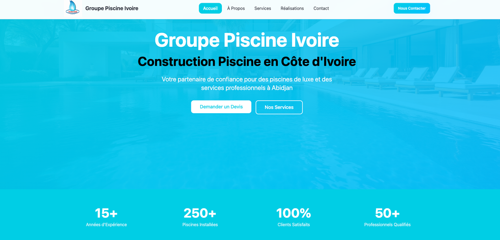 Groupe Piscine Ivoire