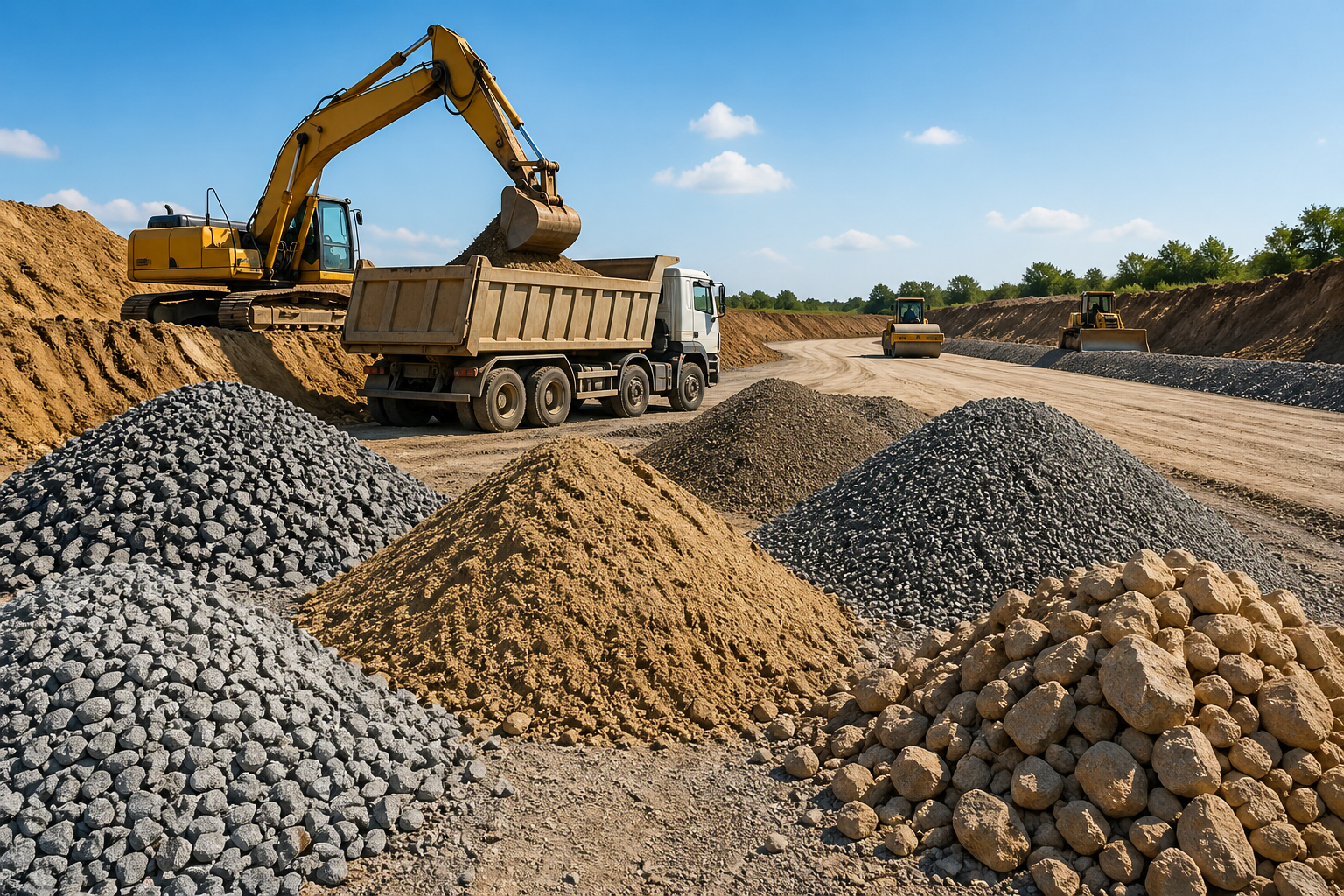 fourniture de matériaux de terrassement routier bouake