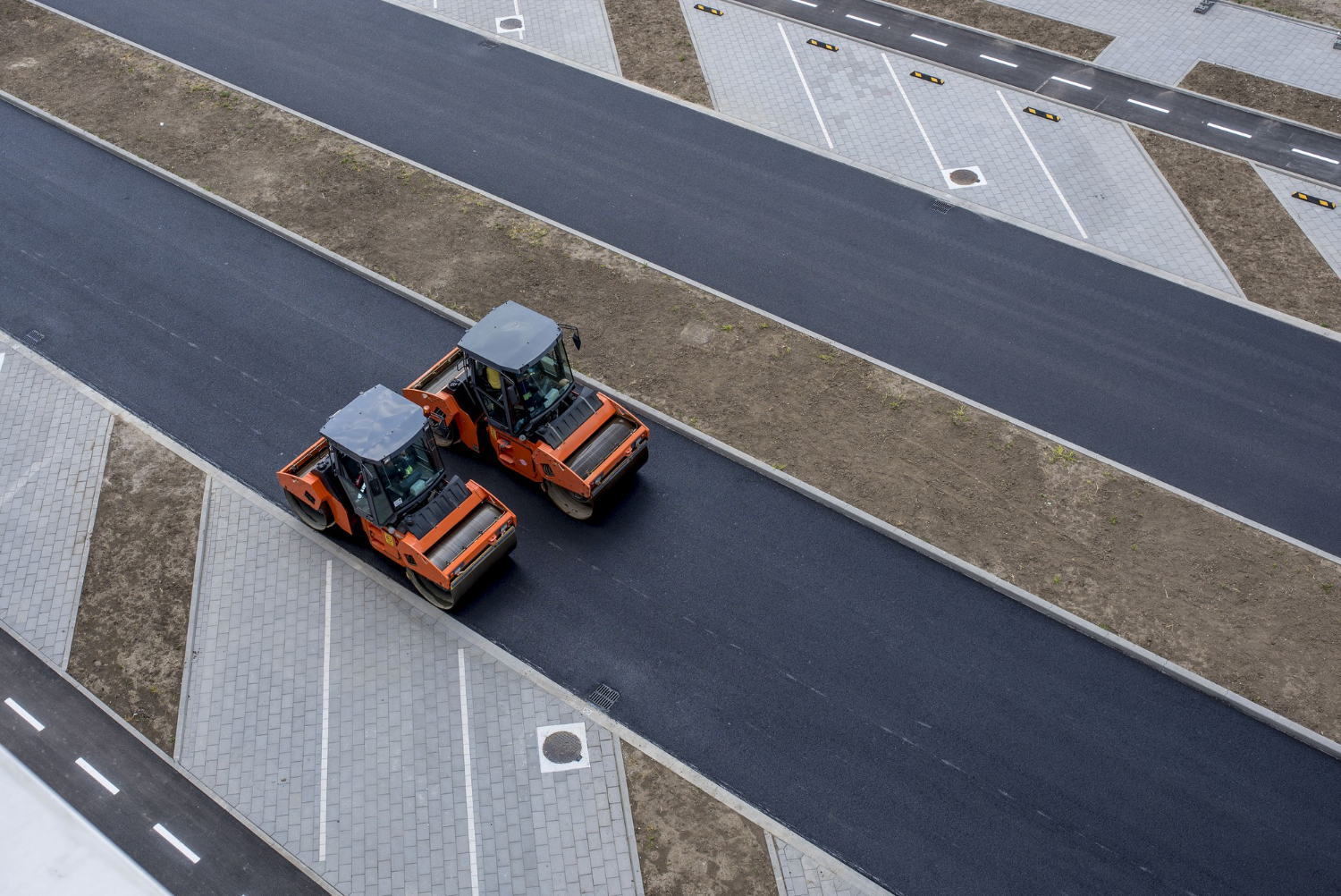 Matériaux pour la construction de routes à Yamoussoukro 